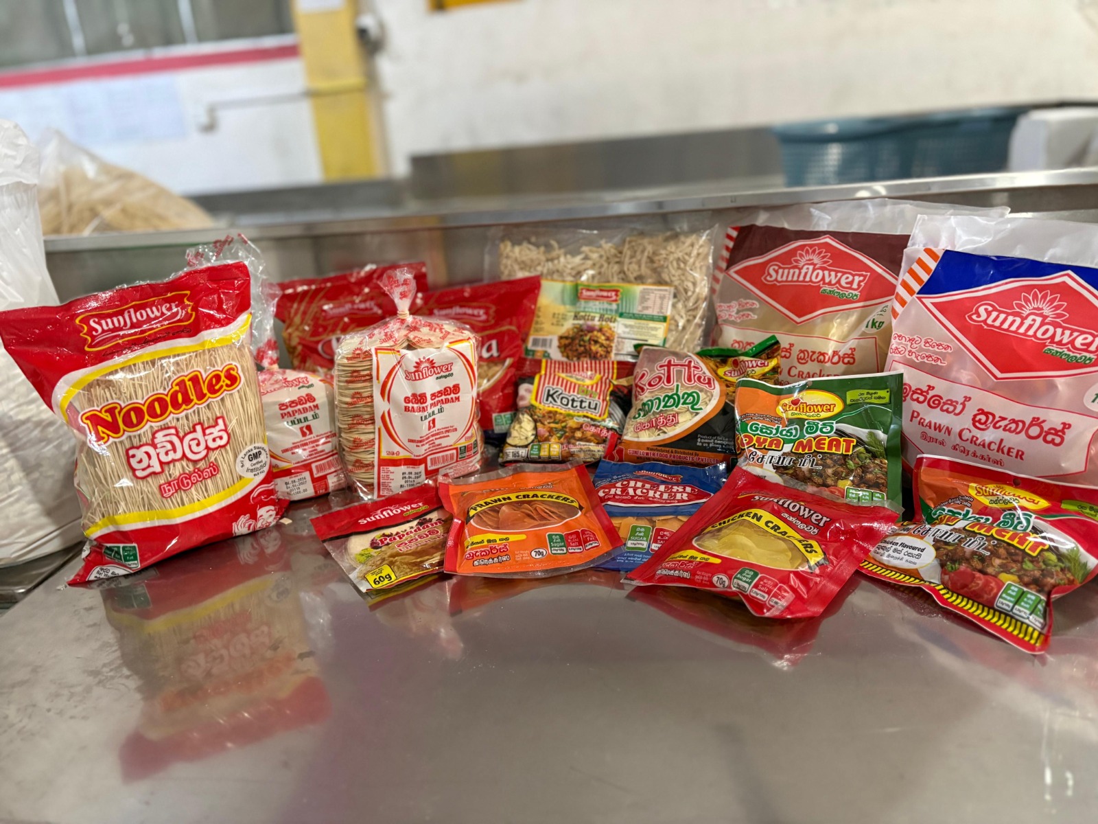 SunFlower food product range